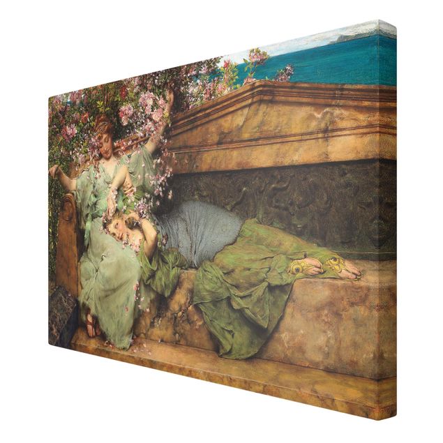 Canvas print - Sir Lawrence Alma-Tadema - The Rose Garden