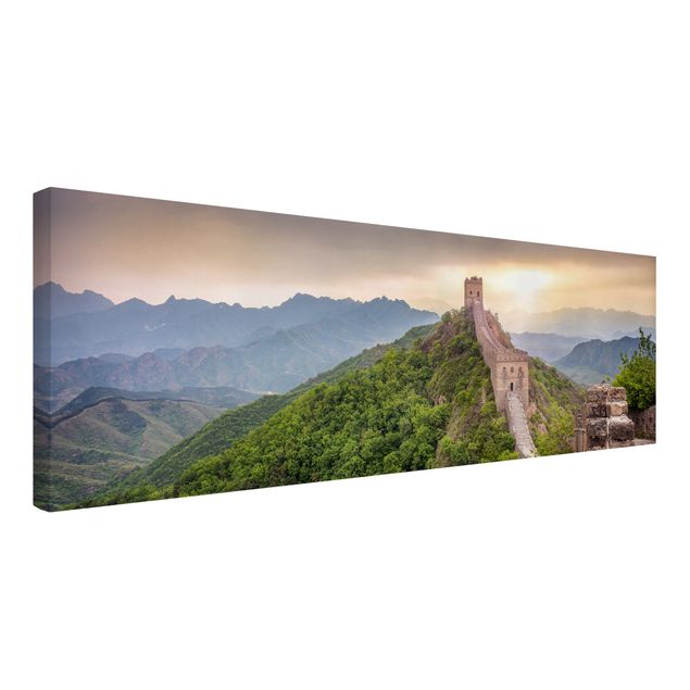 Print on canvas - The Infinite Wall Of China