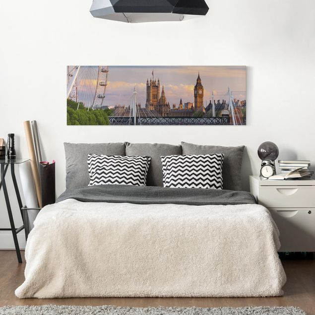 Print on canvas - Westminster Palace London