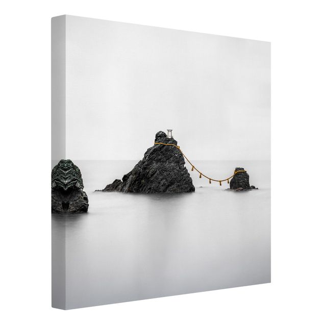 Print on canvas - Meoto Iwa -  The Married Couple Rocks