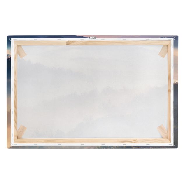 Print on canvas - Fog At Sunset