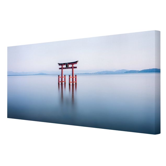 Print on canvas - Torii In Water
