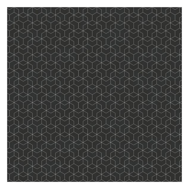 Wallpaper - Three-Dimensional Cube Pattern