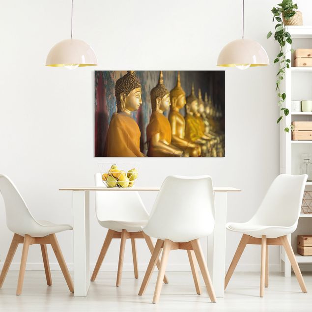 Print on canvas - Golden Buddha Statue