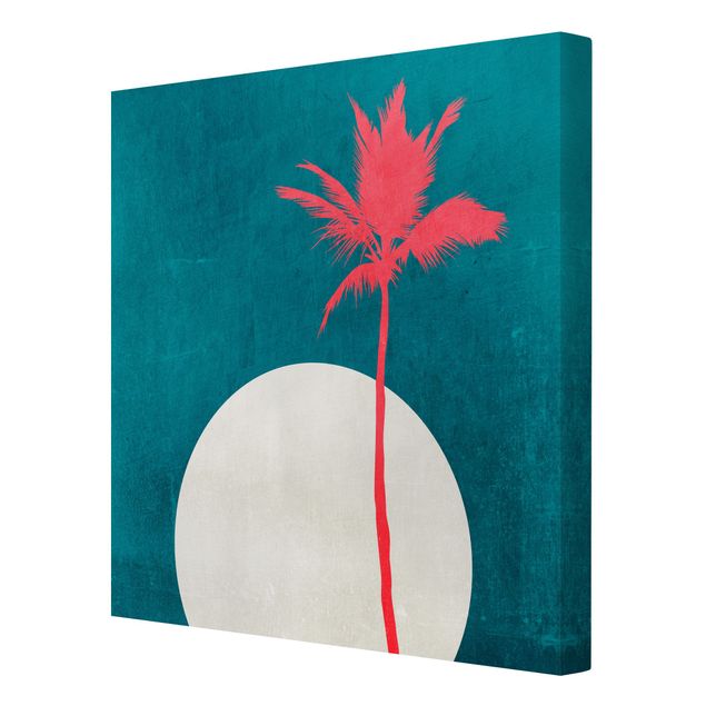 Print on canvas - Palm Tree Carribean