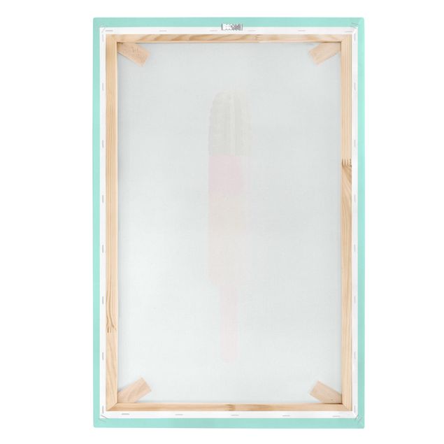 Canvas print - Popsicle With Cactus