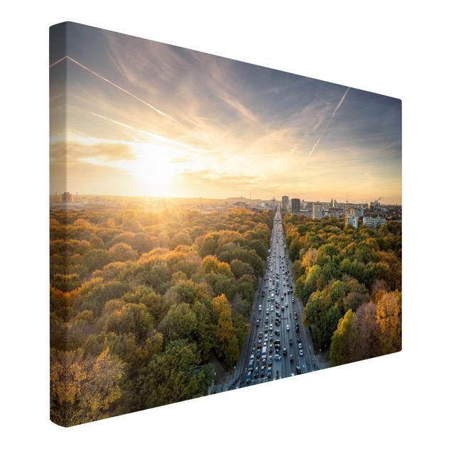 Print on canvas - Berlin In The Fall