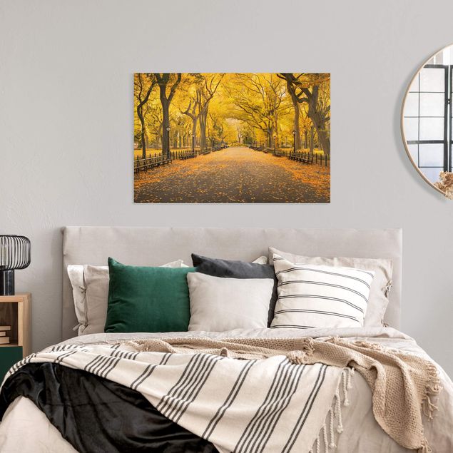 Print on canvas - Autumn In Central Park