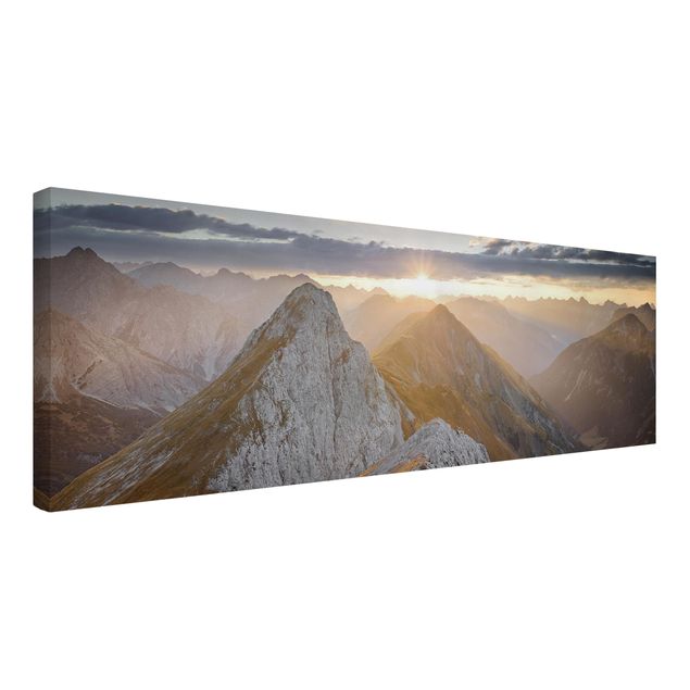 Print on canvas - Lechtal Alps