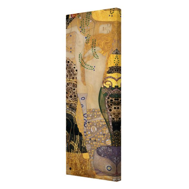 Canvas print - Gustav Klimt - Water Serpents I