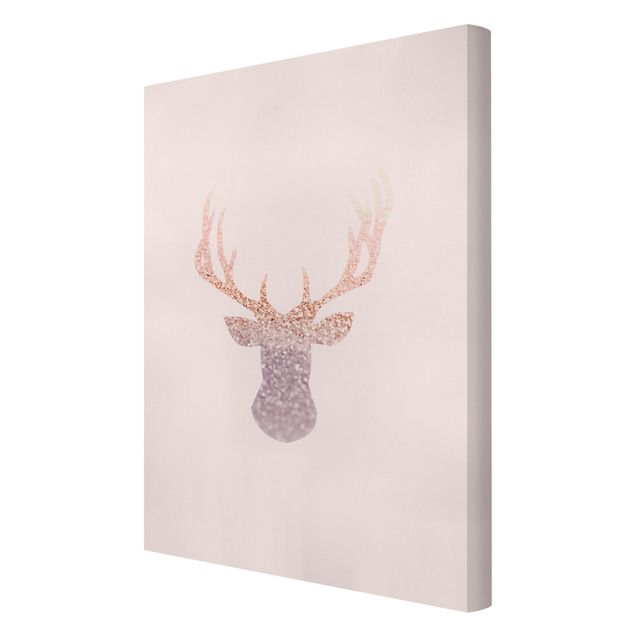 Canvas print - Shimmering Deer