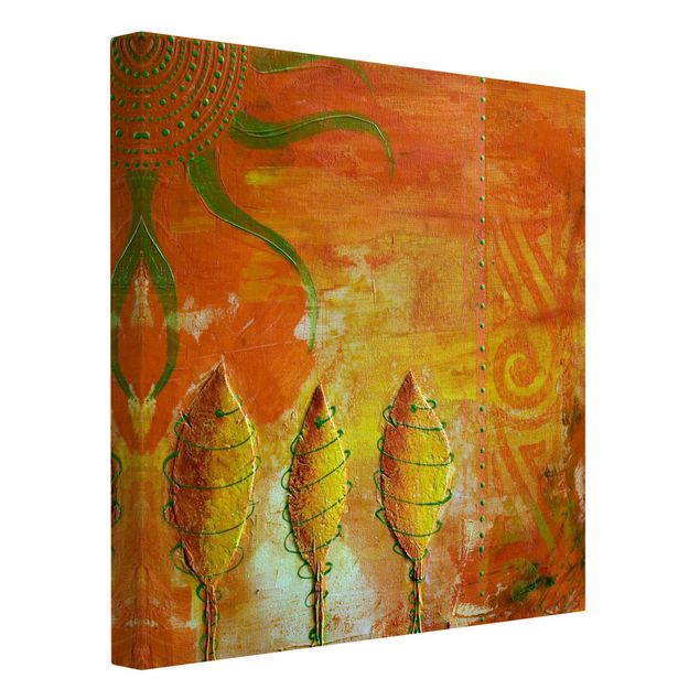 Print on canvas - African Happines