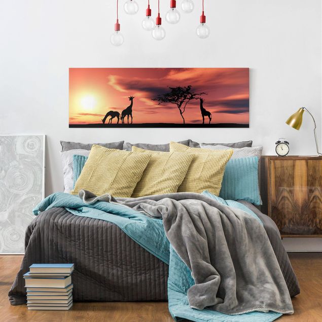 Print on canvas - African Life