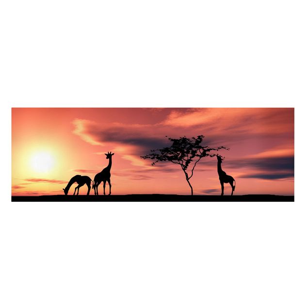 Print on canvas - African Life