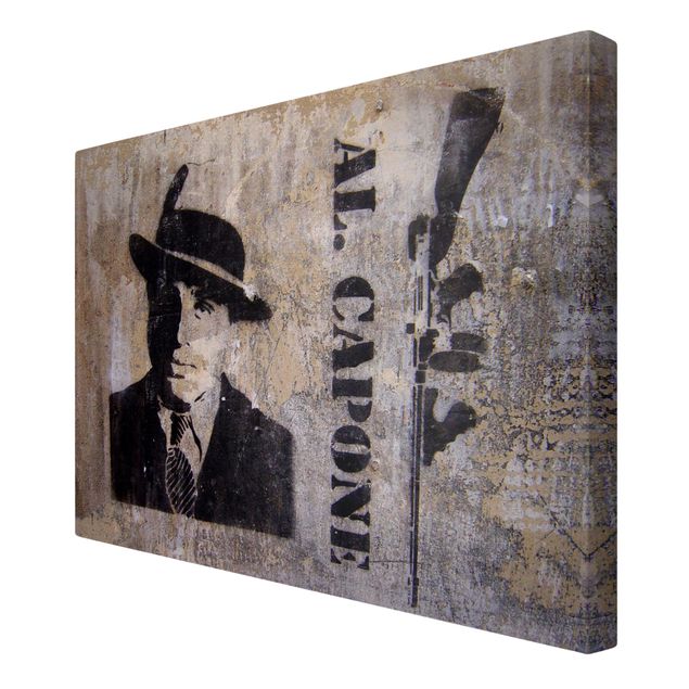 Print on canvas - Al Capone