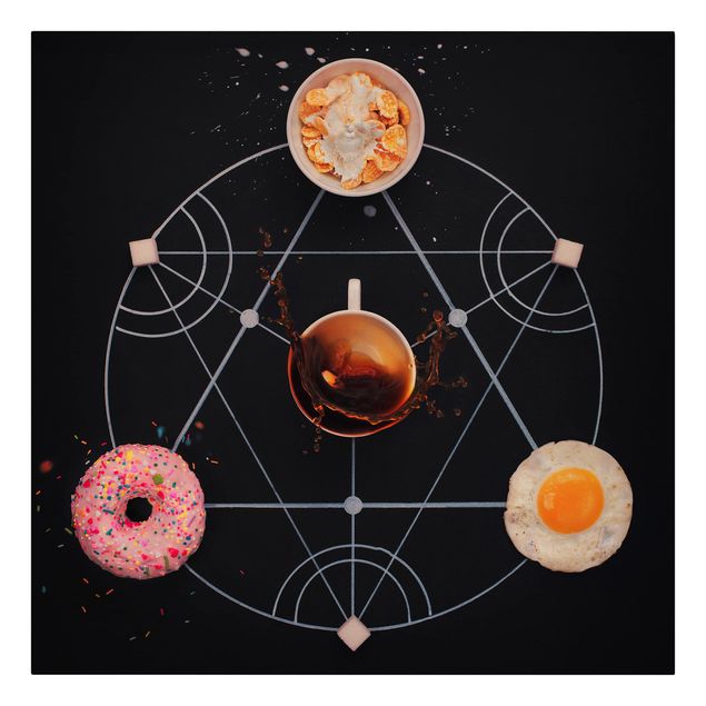 Print on canvas - Alchemy Of Breakfast
