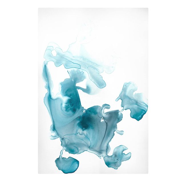 Print on canvas - Aquamarine In The Haze II