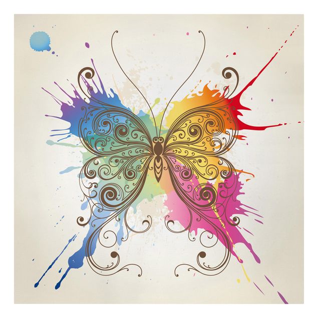 Print on canvas - Watercolour Butterfly