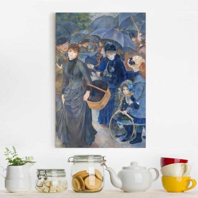 Print on canvas - Auguste Renoir - Umbrellas