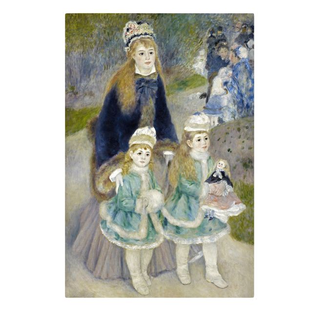 Print on canvas - Auguste Renoir - Mother and Children (The Walk)