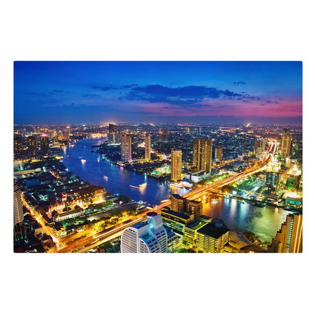 Print on canvas - Bangkok Skyline