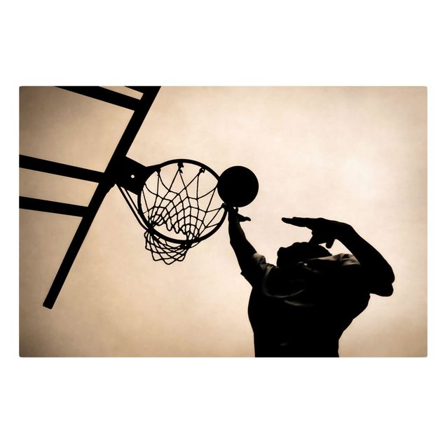 Print on canvas - Basketball