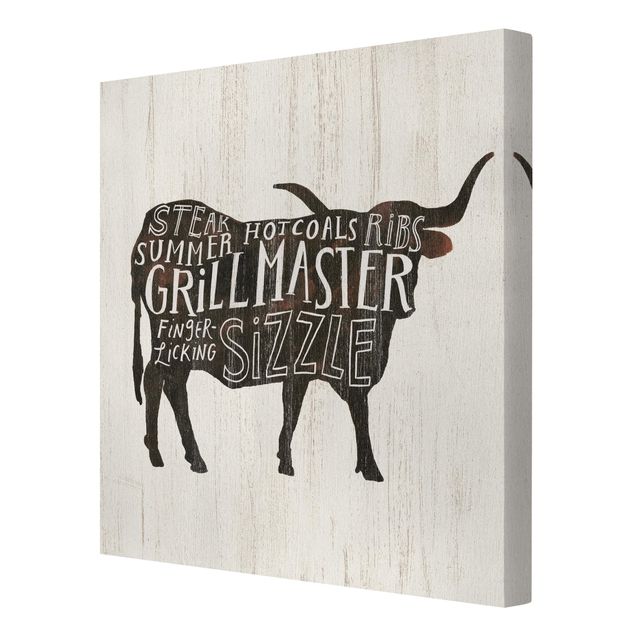 Print on canvas - Farm BBQ - Beef