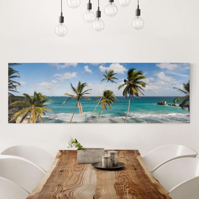 Print on canvas - Beach Of Barbados