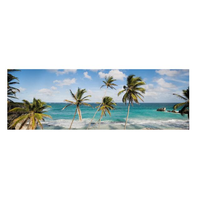 Print on canvas - Beach Of Barbados