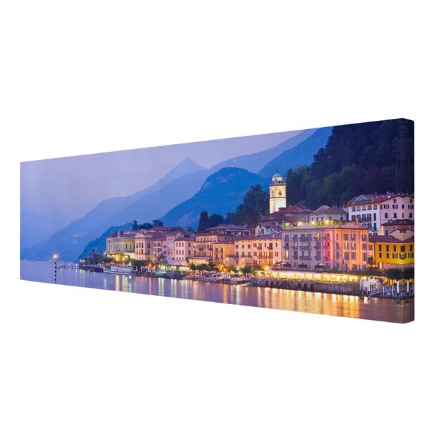 Print on canvas - Bellagio On Lake Como