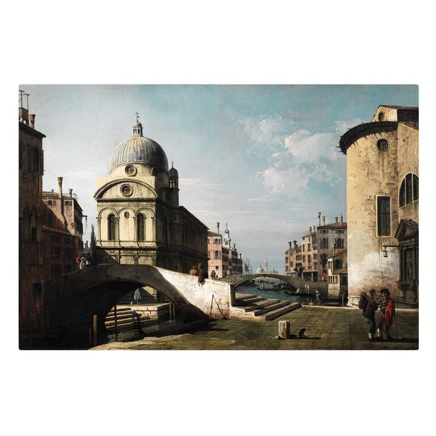 Print on canvas - Bernardo Bellotto - Venetian Capriccio