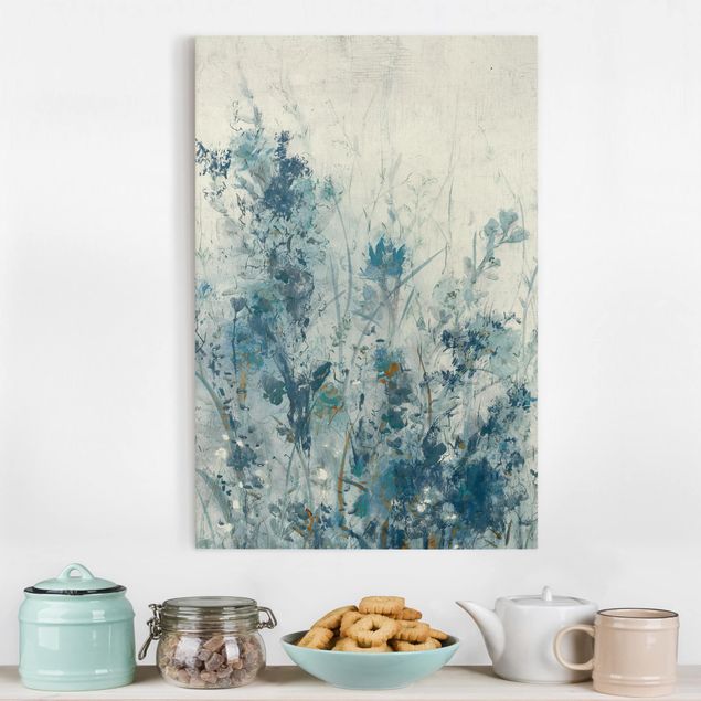 Print on canvas - Blue Spring Meadow I