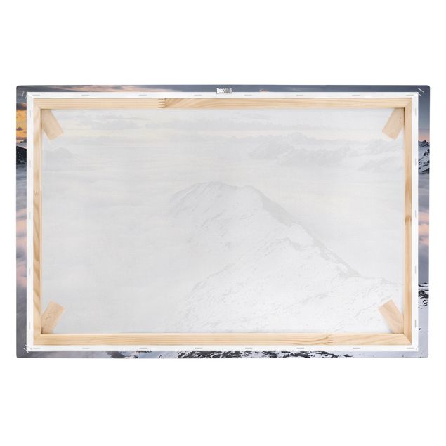 Print on canvas - View Of Clouds And Mountains