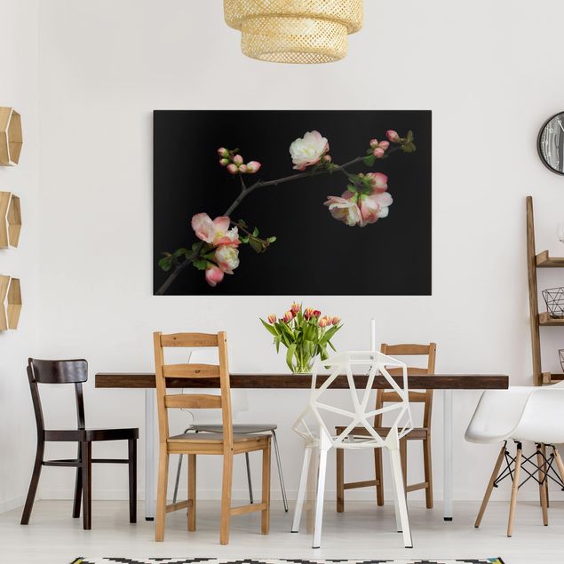 Print on canvas - Blossoming Branch Apple Tree