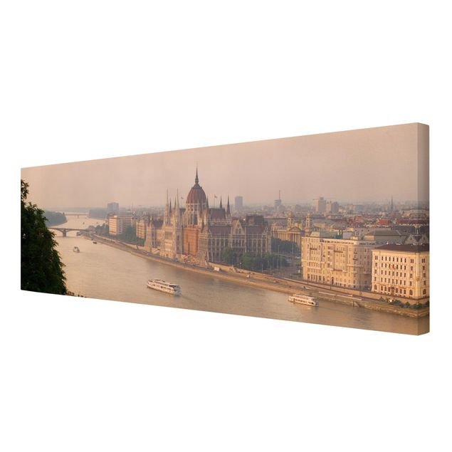Print on canvas - Budapest Skyline