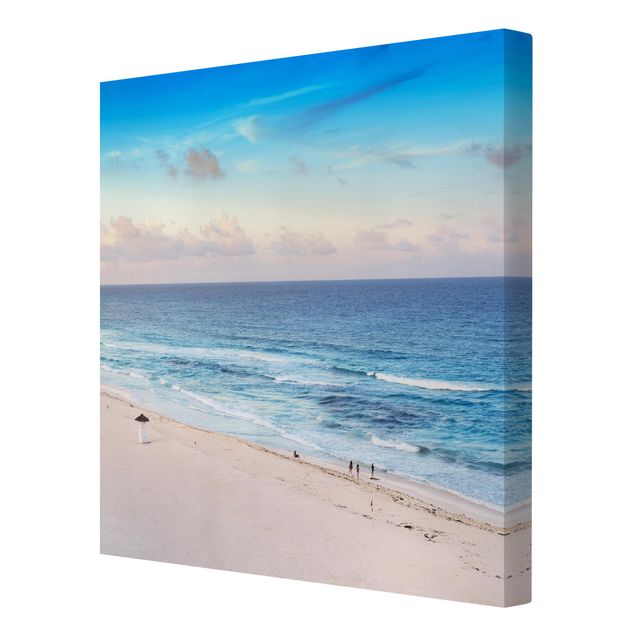 Print on canvas - Cancun Ocean Sunset