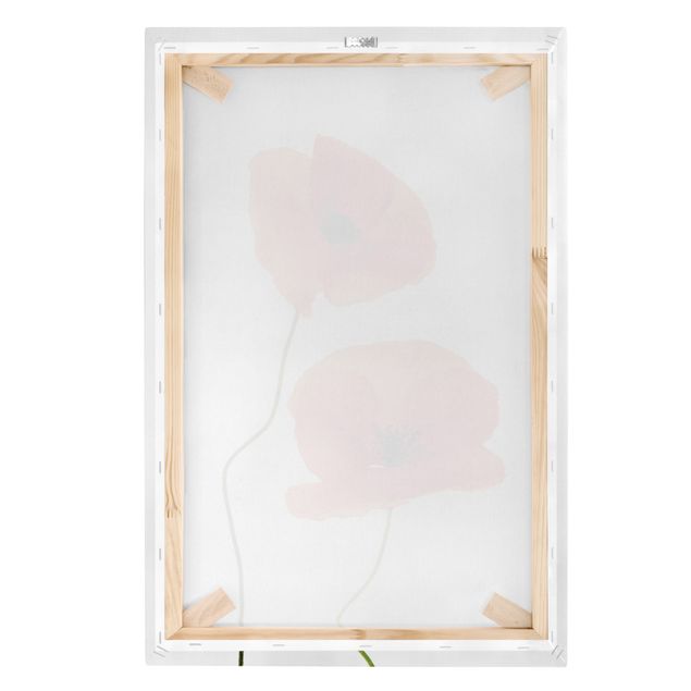 Print on canvas - Charming Poppies