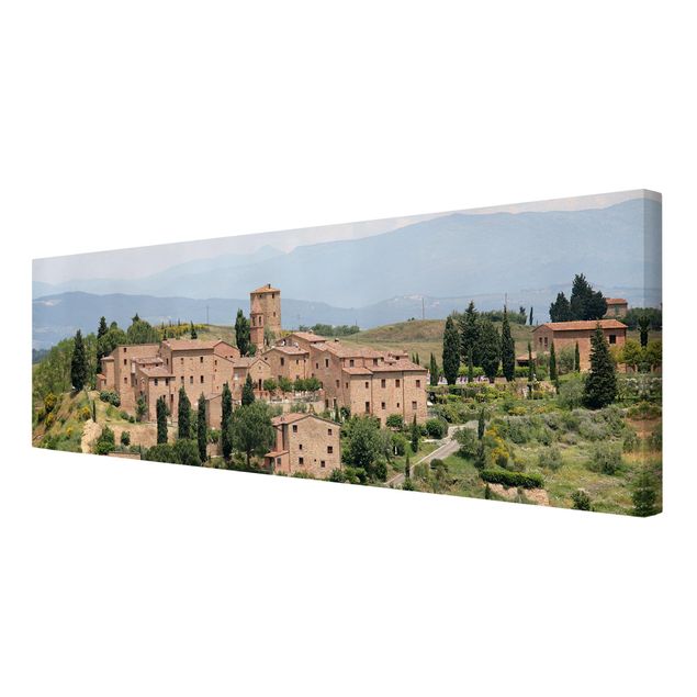 Print on canvas - Charming Tuscany