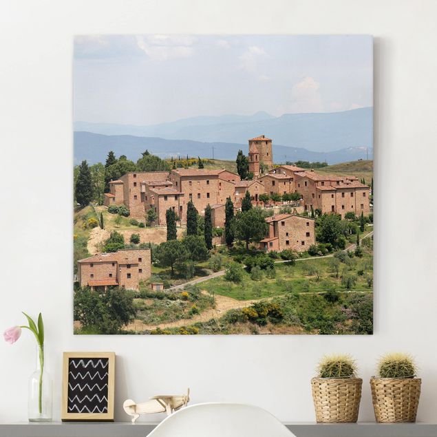 Print on canvas - Charming Tuscany