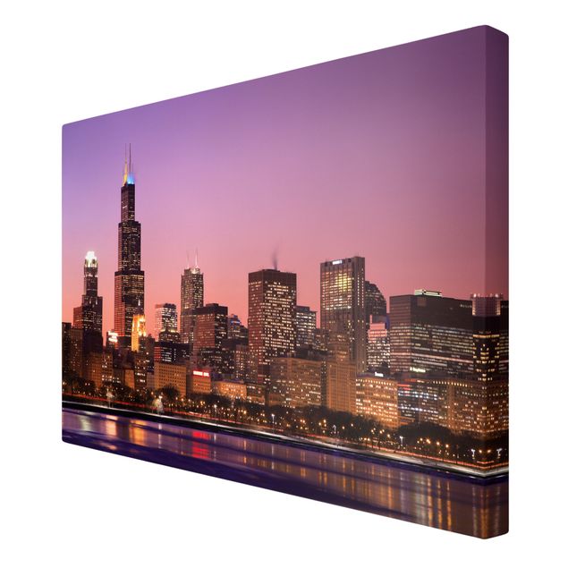 Print on canvas - Chicago Skyline