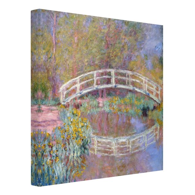 Print on canvas - Claude Monet - Bridge Monet's Garden