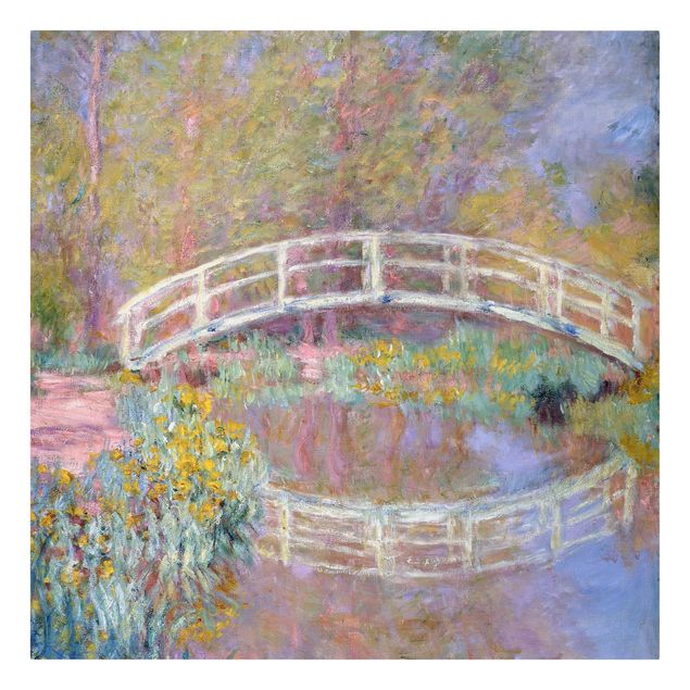 Print on canvas - Claude Monet - Bridge Monet's Garden