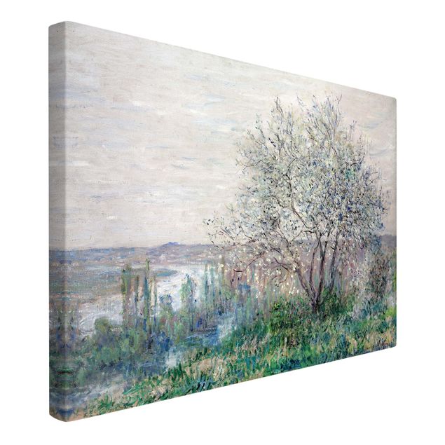 Print on canvas - Claude Monet - Spring in Vétheuil