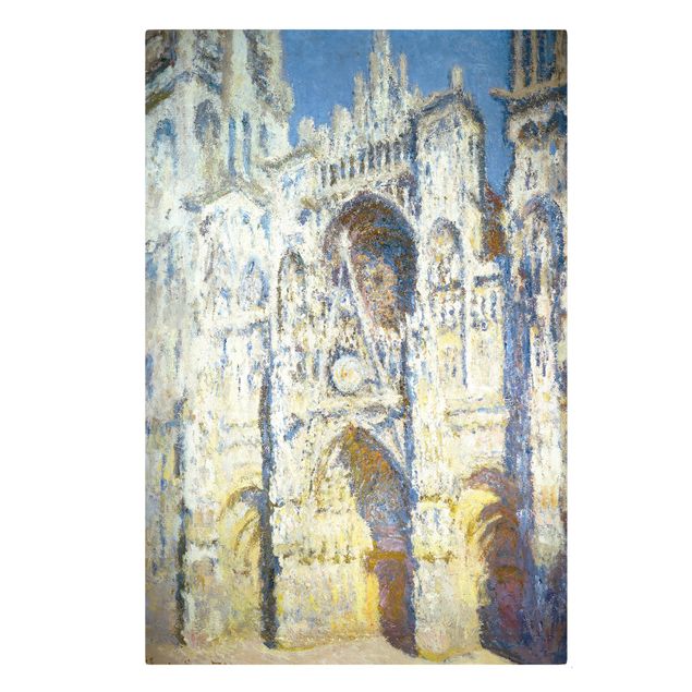 Print on canvas - Claude Monet - Portal of the Cathedral of Rouen