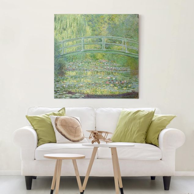 Print on canvas - Claude Monet - Japanese Bridge