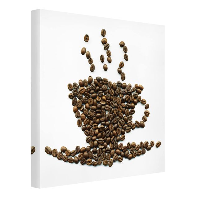 Print on canvas - Coffee Beans Cup