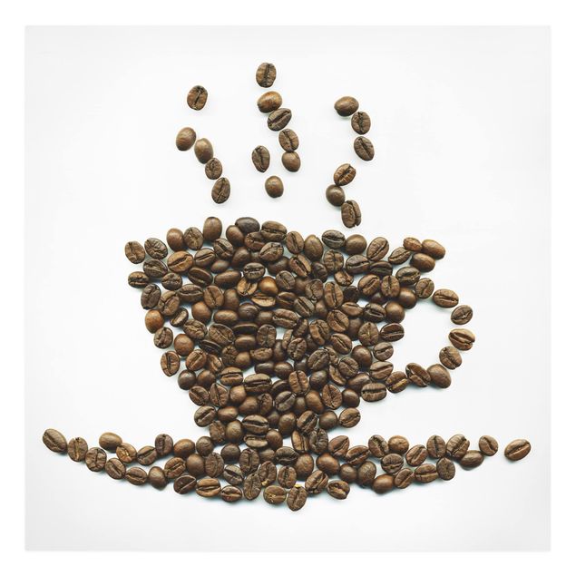 Print on canvas - Coffee Beans Cup