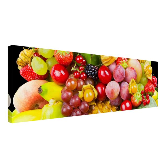 Print on canvas - Colourful Exotic Fruits