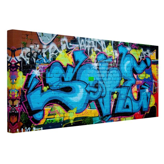 Print on canvas - Colours of Graffiti