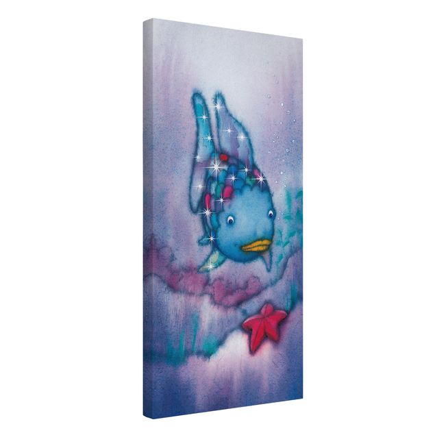 Print on canvas - The Rainbow Fish - The Starfish